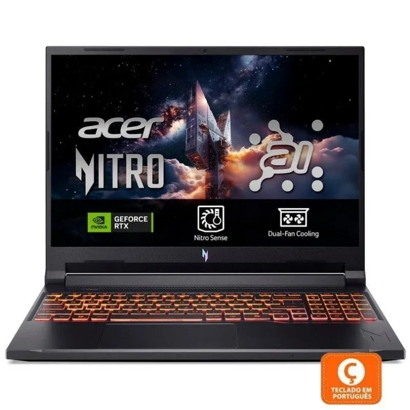 Acer Nitro V 16 AI ANV16-42-R60A AMD Ryzen 7 260/32GB/1TB SSD/RTX 5070/16" (PT)