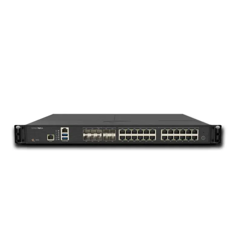Sai SONICWALL NSa 3800 12 Gbit/s Firewall Hardware 40 000 utilizadores VPN