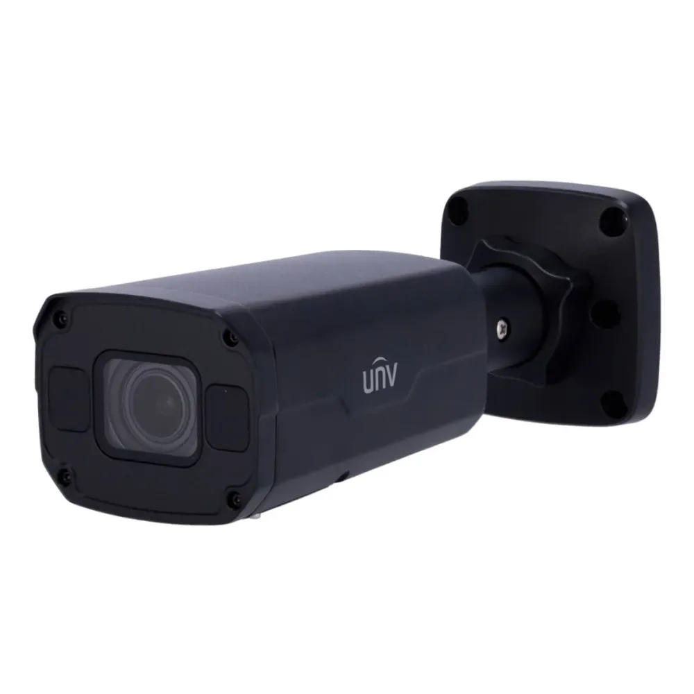 Câmara de Segurança IP Uniview Prime Bullet 8MP 2.8-12mm PoE IP67 LightHunter Preta - IPC2328SB-DZK-I0-BLACK