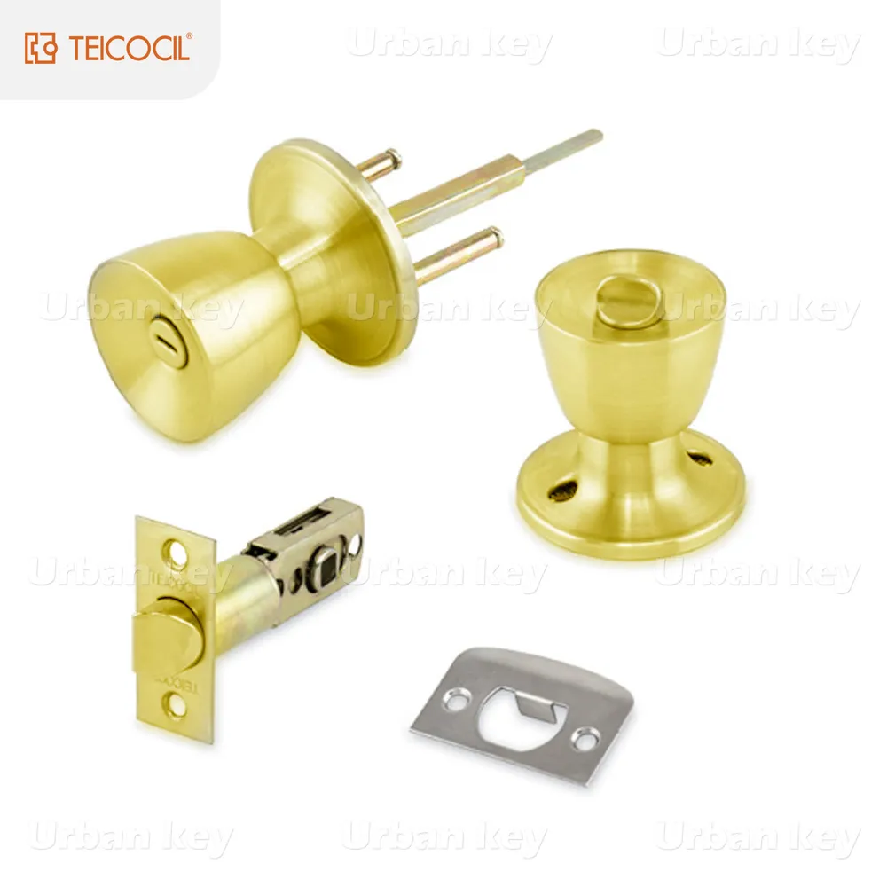 Fechadura 9610 Tubular Sem Chave L.Polido - FECHTUB8UK
