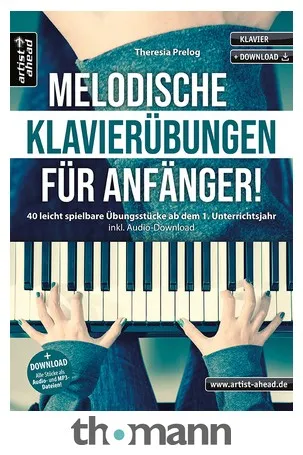 Artist Ahead Musikverlag Melodische Klavierübungen
