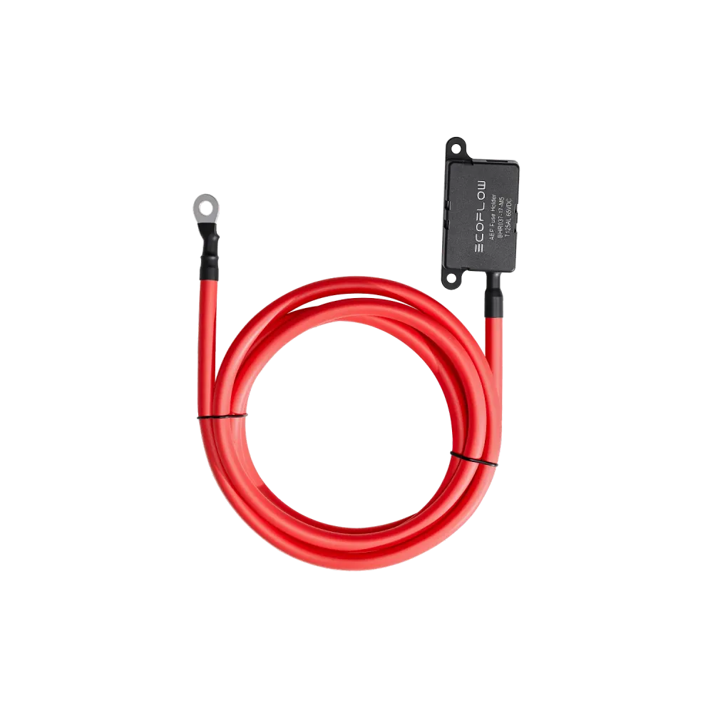 Cabo de Extensão de Fusível para Carregador de Alternador EcoFlow (2m)
