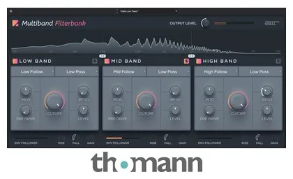 AIR Music Technology Multiband Filterbank