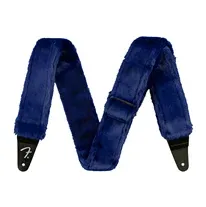 Correia de Guitarra Fender Poodle Plush Azul
