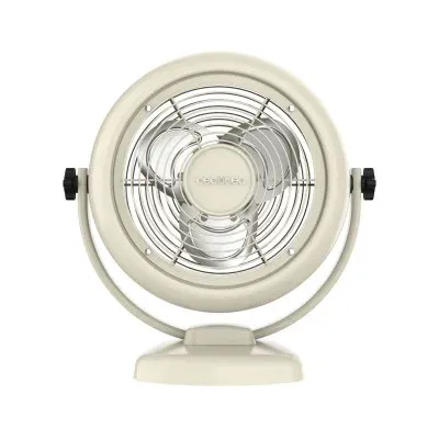 Ventoinha de Mesa Cecotec EnergySilence 800 RetroDesk 20W Bege