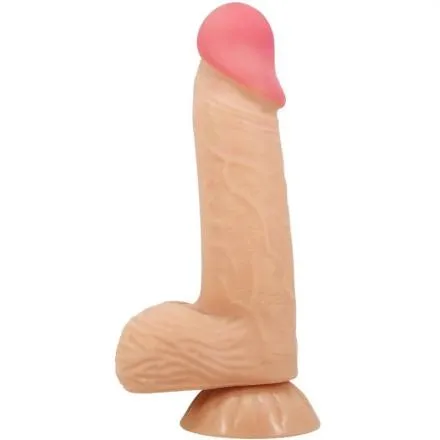 Dildo Realista Piel Deslizante Retractil 8,1
