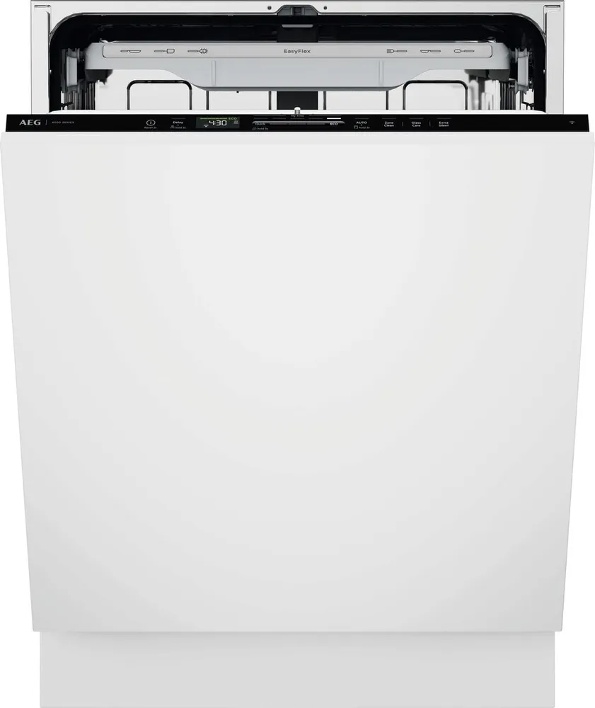 Máquina de Lavar Loiça de Encastre AEG FSE77707P (14 Conjuntos - 59,6 cm - Painel Inox)