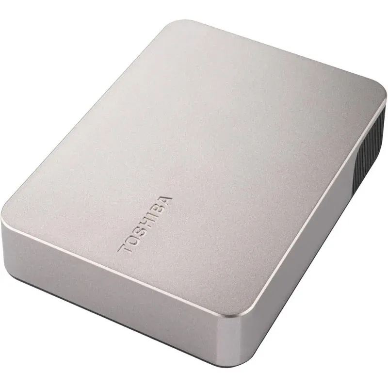 Disco Rígido Toshiba Canvio Flex HDD Externo 4TB USB 3.2 Gen1 5000MB/s Prateado