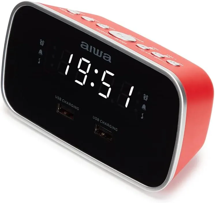 Aiwa Cru-19Rd Despertador / Rádio Fm