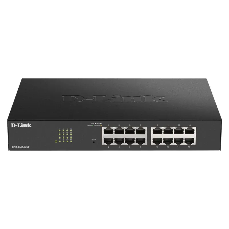 D-Link DGS-1100-24PV2 Switch Smart 12 Portas Gigabit PoE + 12 Portas Gigabit