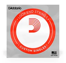 Corda individual com laco 023 D'Addario LE023PB Phosphor Bronze Wound Loop End