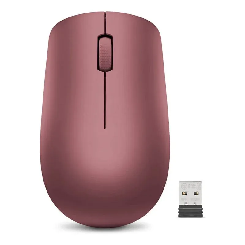 Lenovo 530 Rato Ótico Sem Fios 1200 DPI Vermelho Cereja