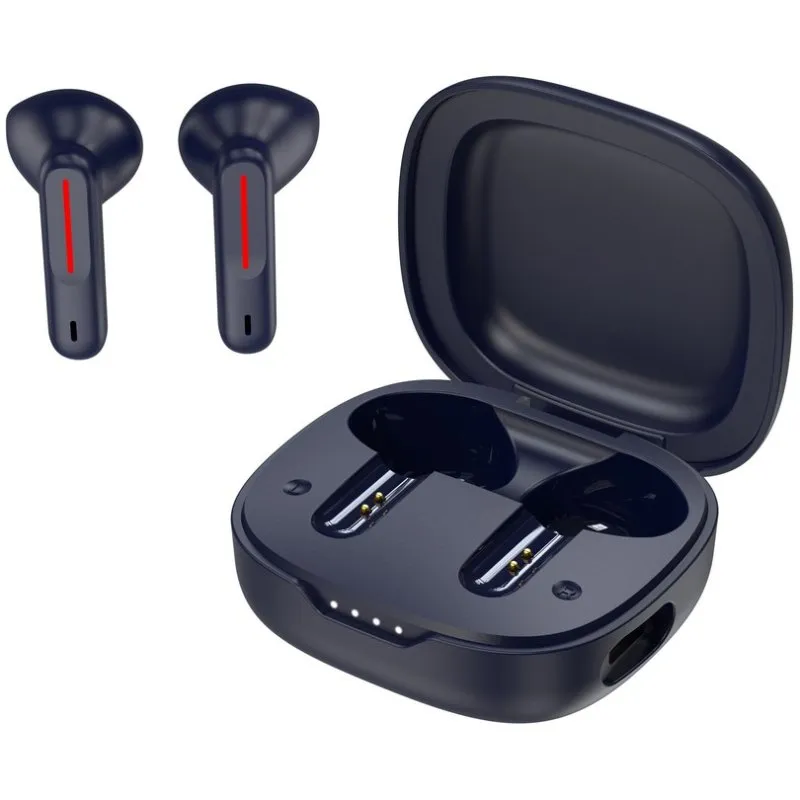 Red Bull Kers RB-EB140 Auriculares Sem Fios Bluetooth com Cancelamento de Ruído e Microfone Azuis