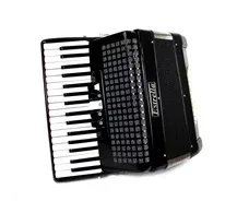 Acordeão Teclas Estrella E60N 60 Preto 34 Teclas 60 Baixos