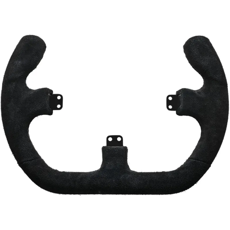 Volante para Buttonplate Asetek SimSports GT Rim - Open D - Camurça Preto