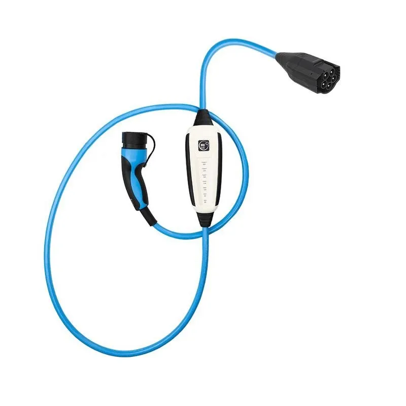 Cabo de carga NRGkick Pure Type 2 22 kW 10 m Azul