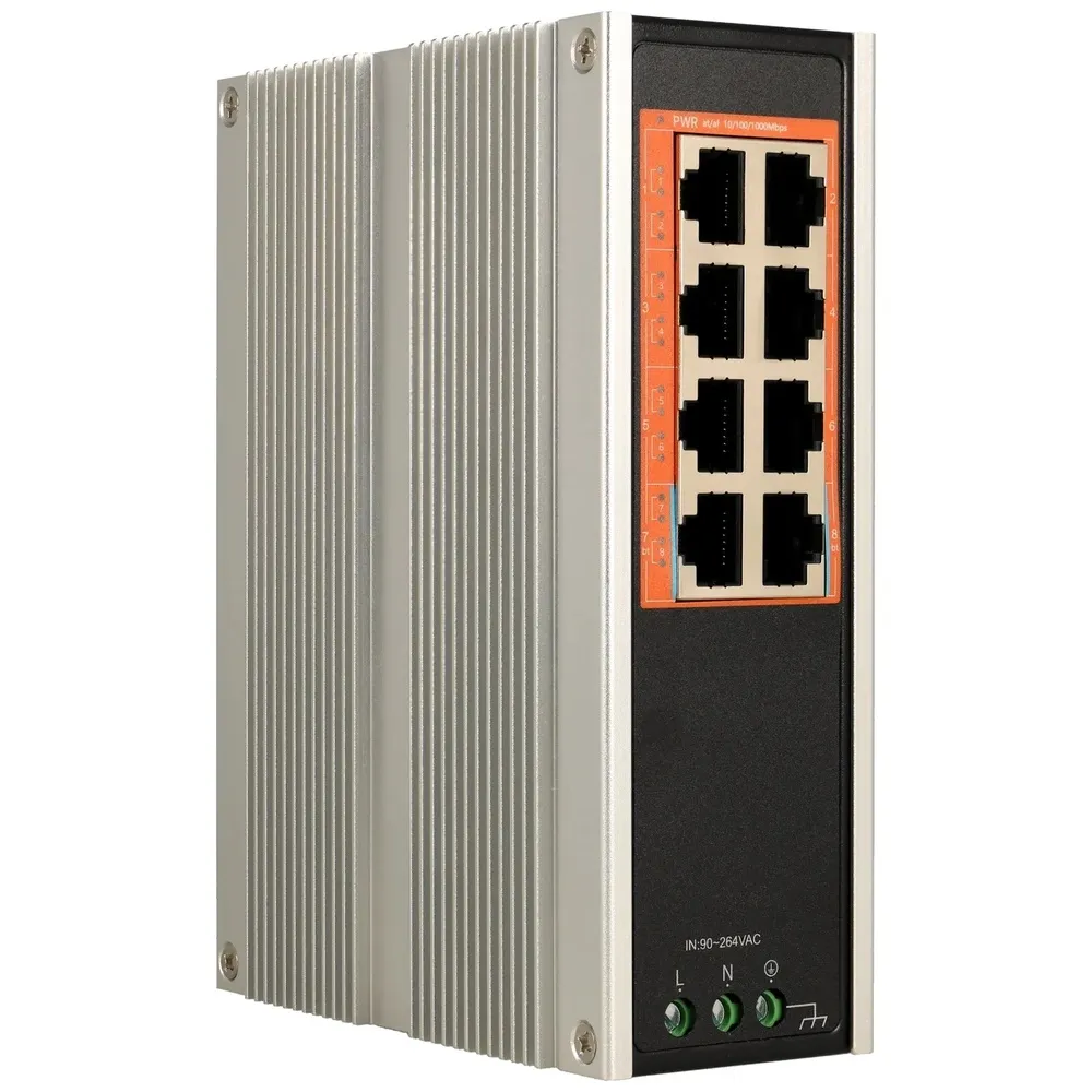Switch 8 Portas Com 8 Portas Poe – Vk-Switch-08Poe-Bt-1