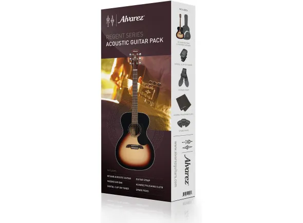 Alvarez RF26SSB-AGP Satin Sunburst