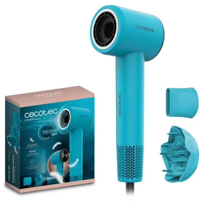Secador de Cabelo Cecotec DryNova Azul 1600W