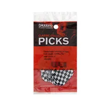 Palhetas Planet Waves 1CCB610 Checkerboard Celluloid Heavy 10 UN