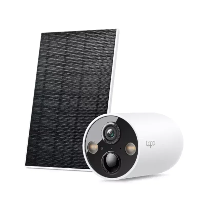 Solar-Powered Security Camera Kit, 1 × Tapo C425, 1 × Tapo A201