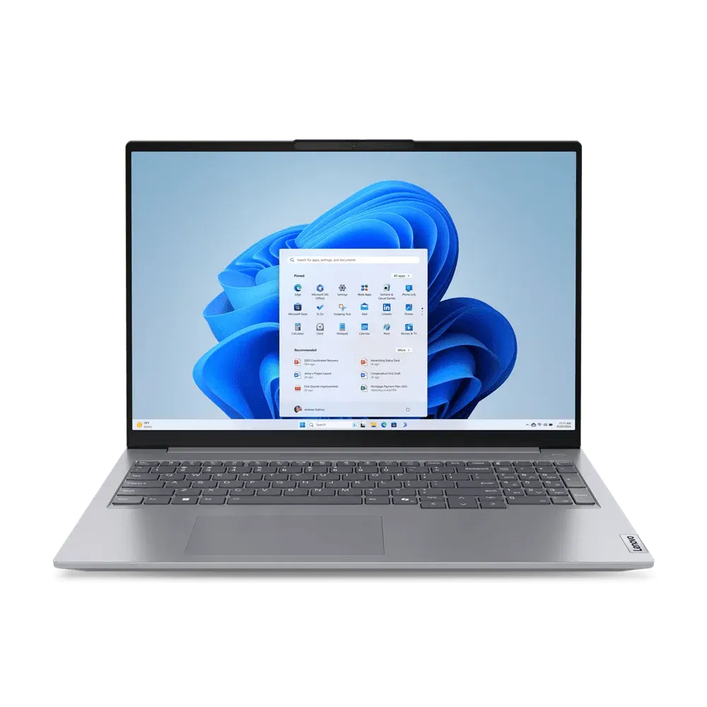 Portátil Lenovo ThinkBook 16 G7 IML Intel Core Ultra 7 155H 16'' WUXGA 16GB 512GB W11P