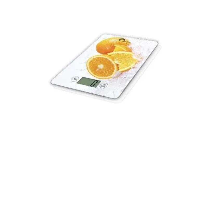 Balança de cozinha Little Balance Slim Orange 5 kg 1 g ecrã LCD tátil
