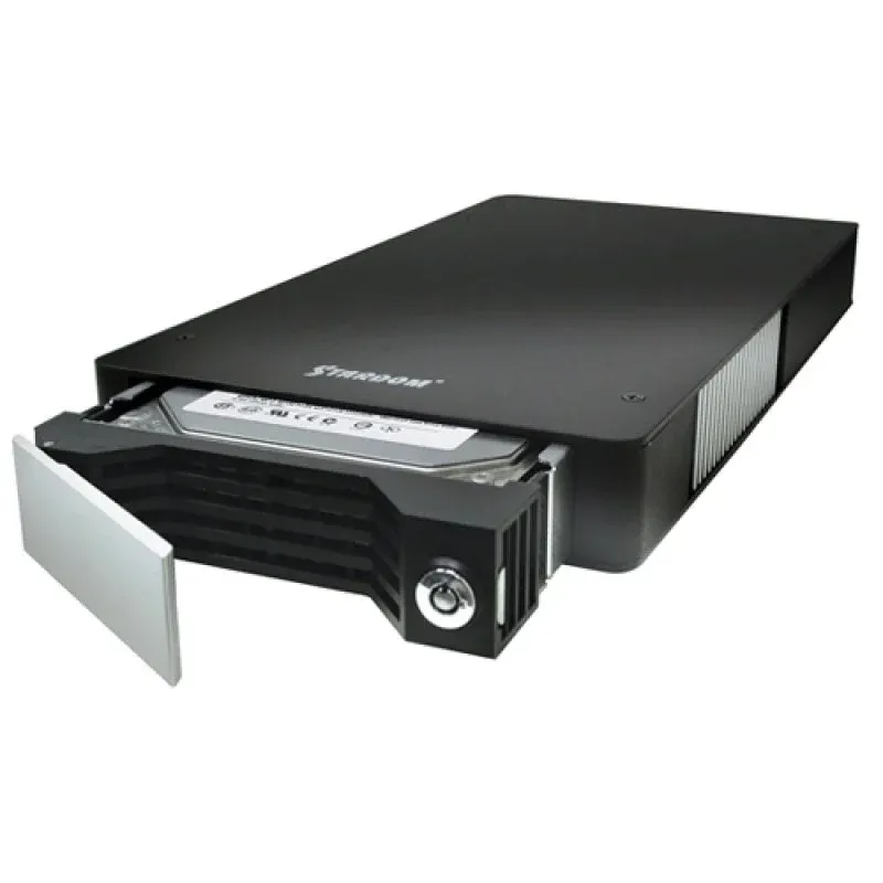 SI-Seleccion Stardom U6-1 Caixa Externa SATA 2.5" USB 2.0/Firewire Preta