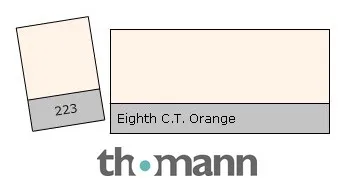Lee Filter Roll 223 8th C.T.Orange