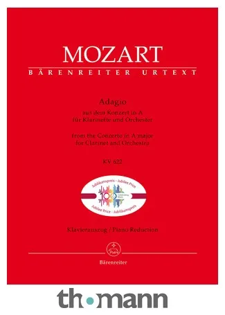 Bärenreiter Mozart Adagio KV 622