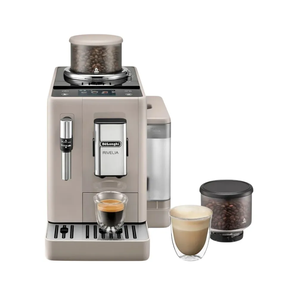 Máquina de Café Automática Delonghi Rivelia 19bar 1450W Bege