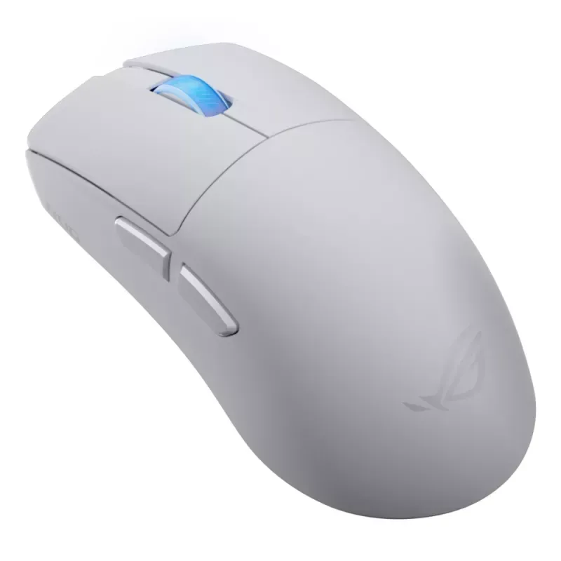 Rato ASUS ROG Harpe II Ace Wireless / 6 botões / 42.000 dpi / 48Gr - branco luar
