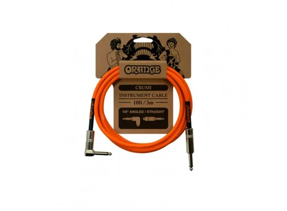 Orange Crush 10ft Instr Angled-Straight