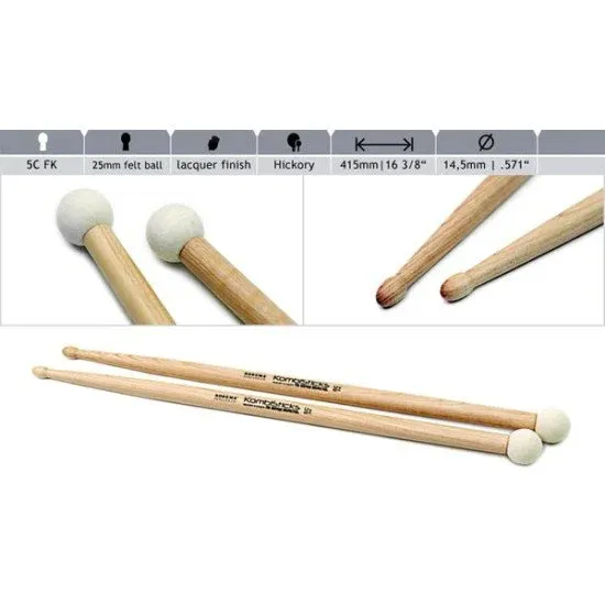 Rohema PAR BAQUETAS Kombisticks 5C FK