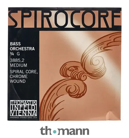Thomastik 3885.2 Spirocore G Bass 3/4 M