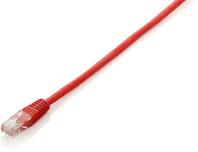 Cabo de Rede EQUIP RJ45 U/UTP Cat6 Vermelho 50cm