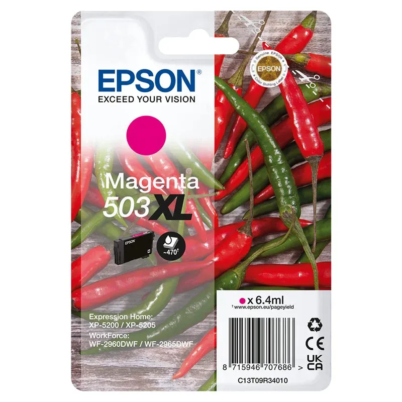 Tinteiro Epson Original Singlepack Magenta 503XL Ink