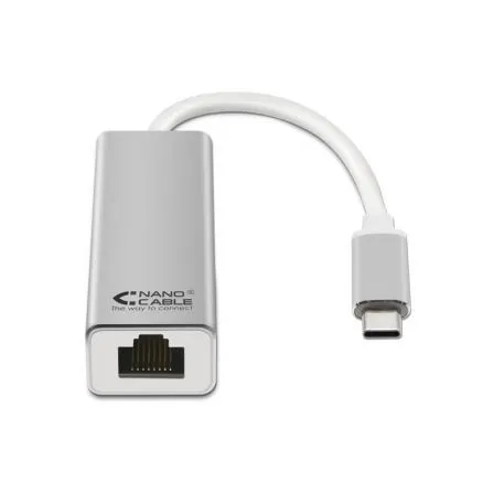 Placa de Rede Externa (RJ45) USB-C (15cm) – Nanocable