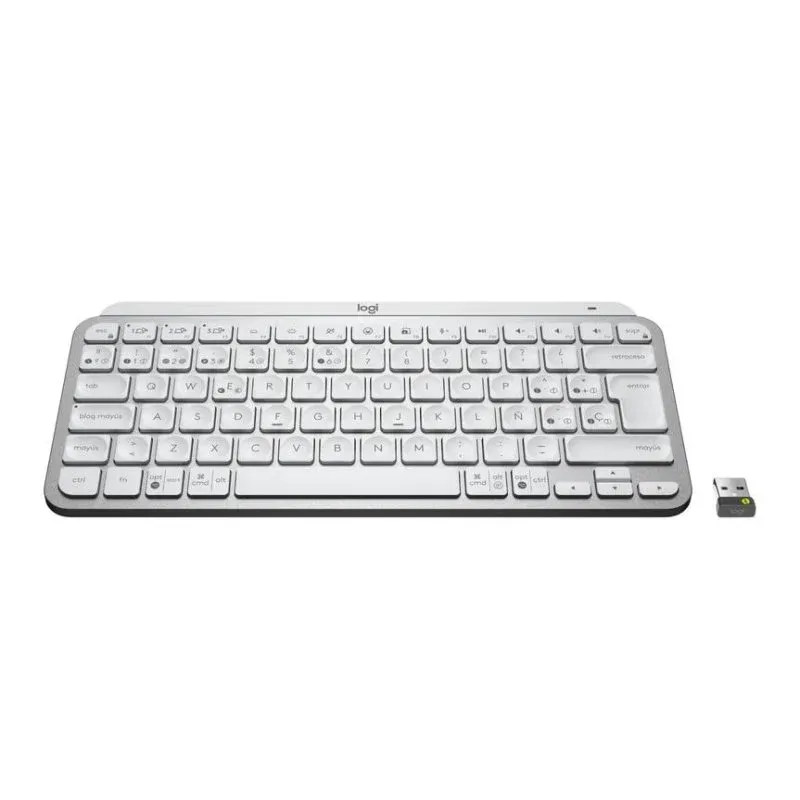 Teclado Logitech MX Keys Mini for Business tijera Layout FR AZERTY sem fio retroiluminado