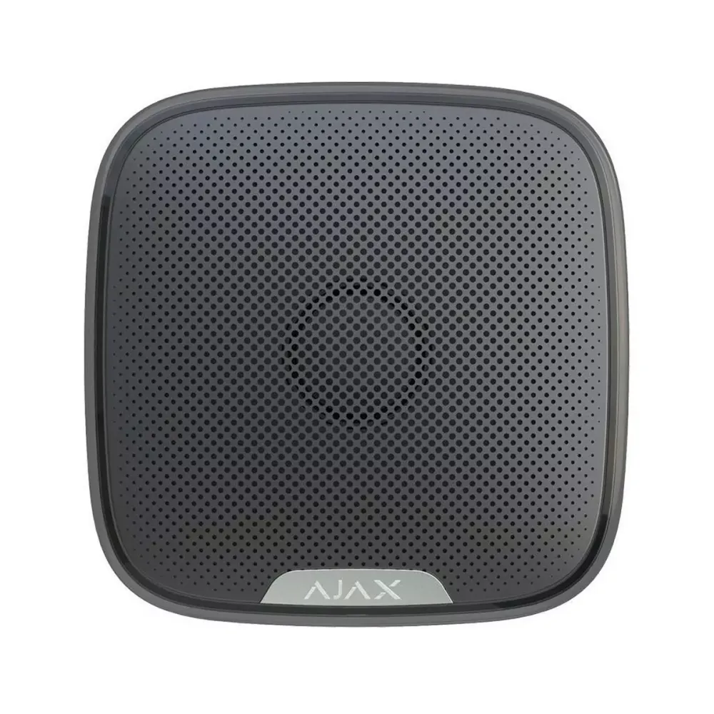 Sirene Sem Fios Ajax StreetSiren IP54 Preta
