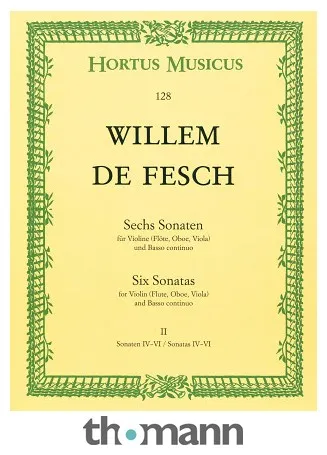 Bärenreiter Fesch Sechs Sonaten 2