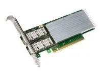 Placa de Rede Intel E810-CQDA2 PCI Express 4.0 Fibra 100 Gbit/s QSFP28