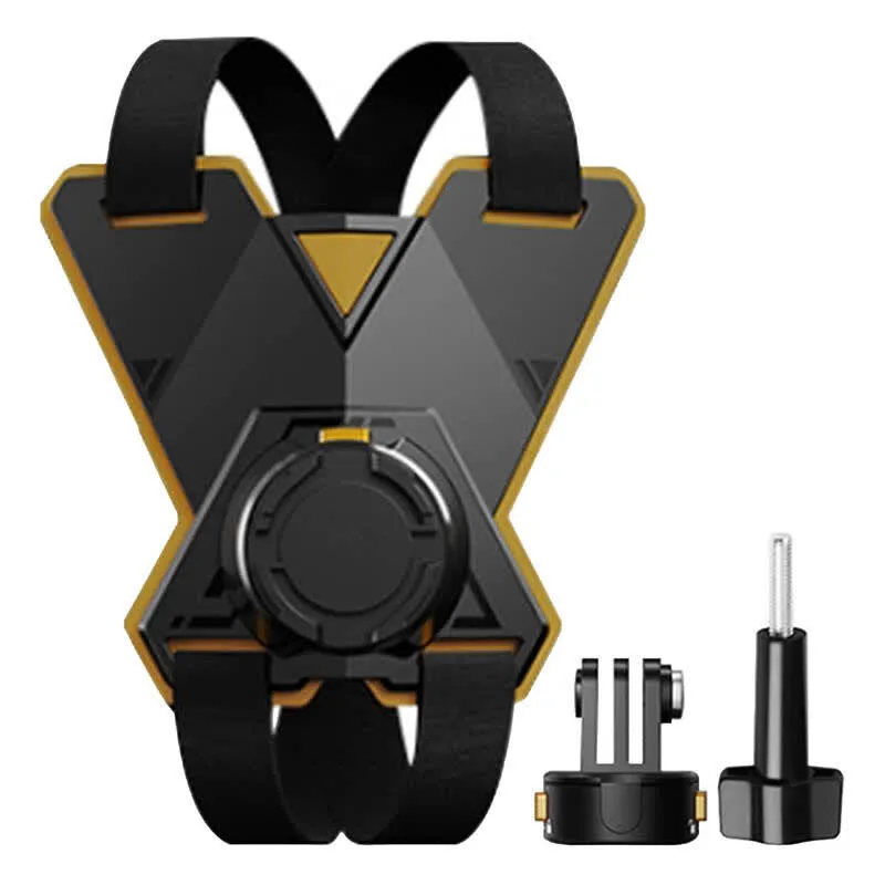 Puluz Suporte para câmera esportiva em capacete de motocicleta
