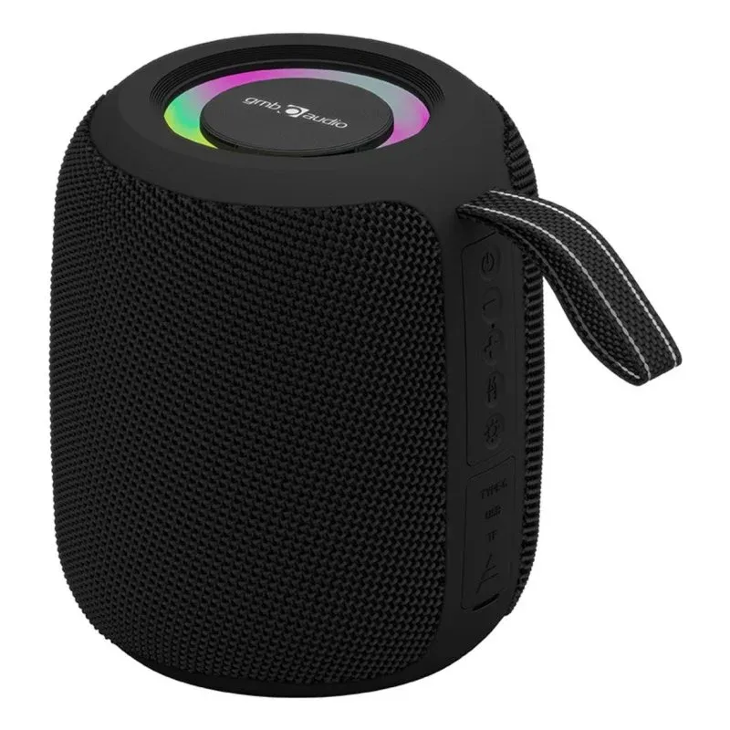 Altifalantes Gembird Portátil Inalâmbrico 8W com LED RGB e Microfone Integrado