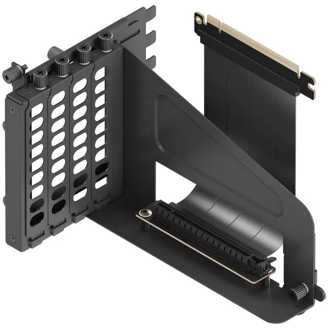 Suporte Vertical GPU HAVN Com Riser - Preto
