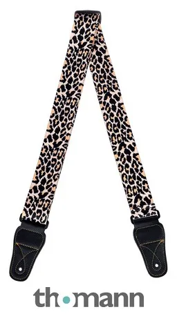 Gewa Guitar Strap Animal Ed Leopard