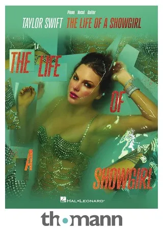 Hal Leonard Taylor Swift Life Showgirl