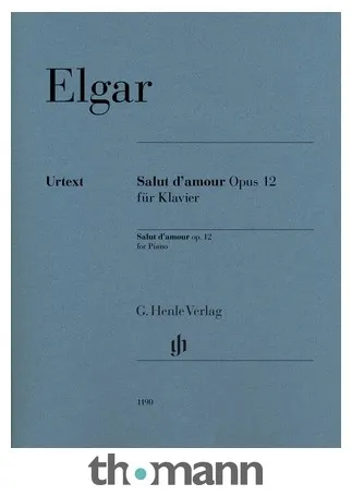 Henle Verlag Elgar Salut d'Amour Piano
