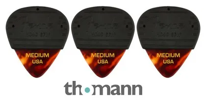 Fender Mojo Grip Picks 3 Pack