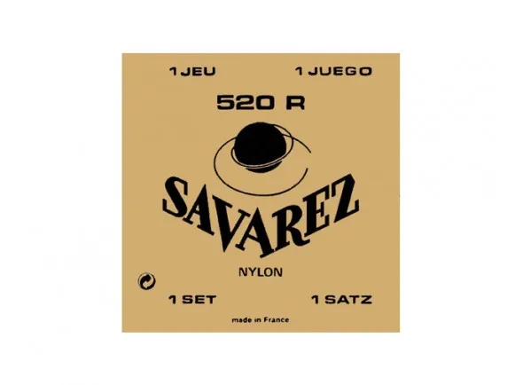 Savarez Jogo de Cordas Nylon Guitarra Clássica 520R